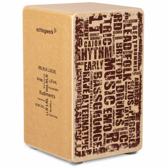 Schlagwerk CP85 Rudiments Series - Styles Cajon - Large