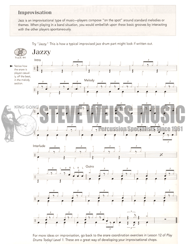 Schroedl/Downing-Play Drums Today level 2 (CD)