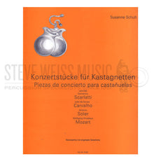 Schult (ed.)-Konzertstucke fur Kastagnetten (SP)-castanets/PN