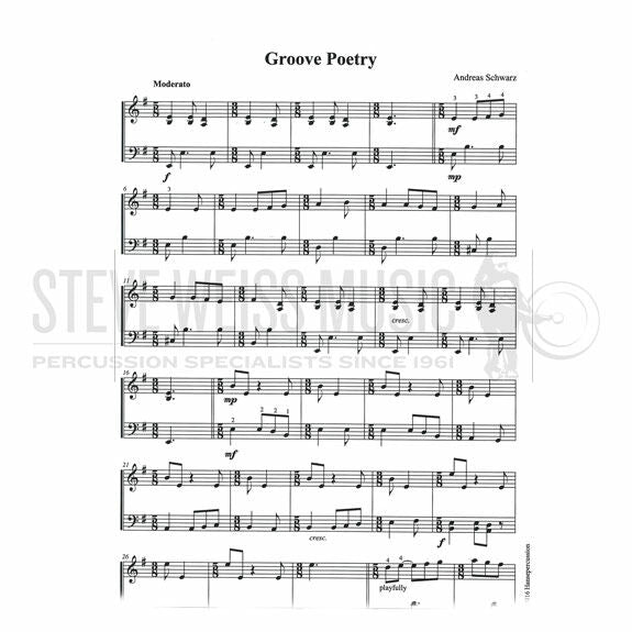 Schwarz-Groove Poetry: Works for Marimba-M