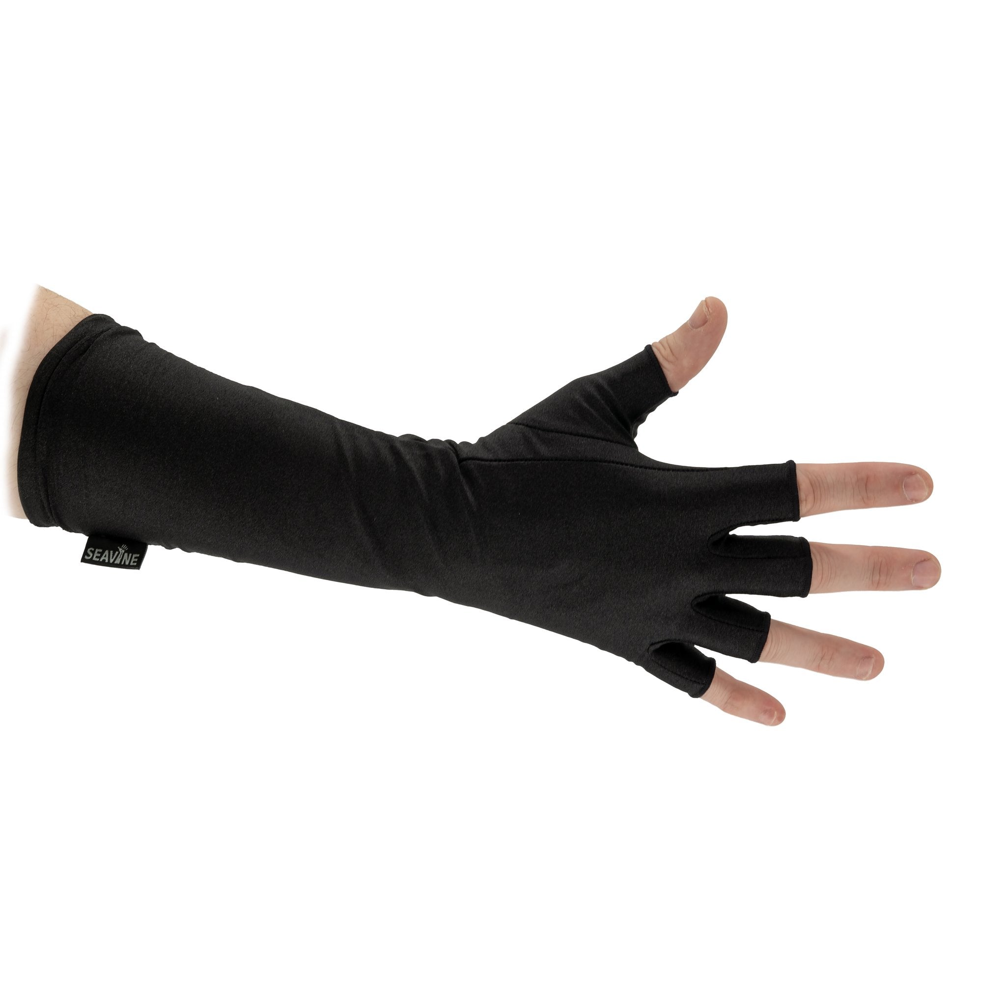 Seavine Hornline long black no fingers Small