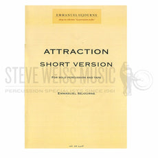 Sejourne-Attraction, Short Version (Solo part w/CD)-V/M/CD