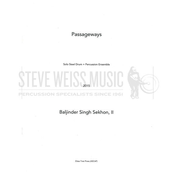Sekhon-Passageways (SP)-Solo Steel drum/B/V/C/X/M/P
