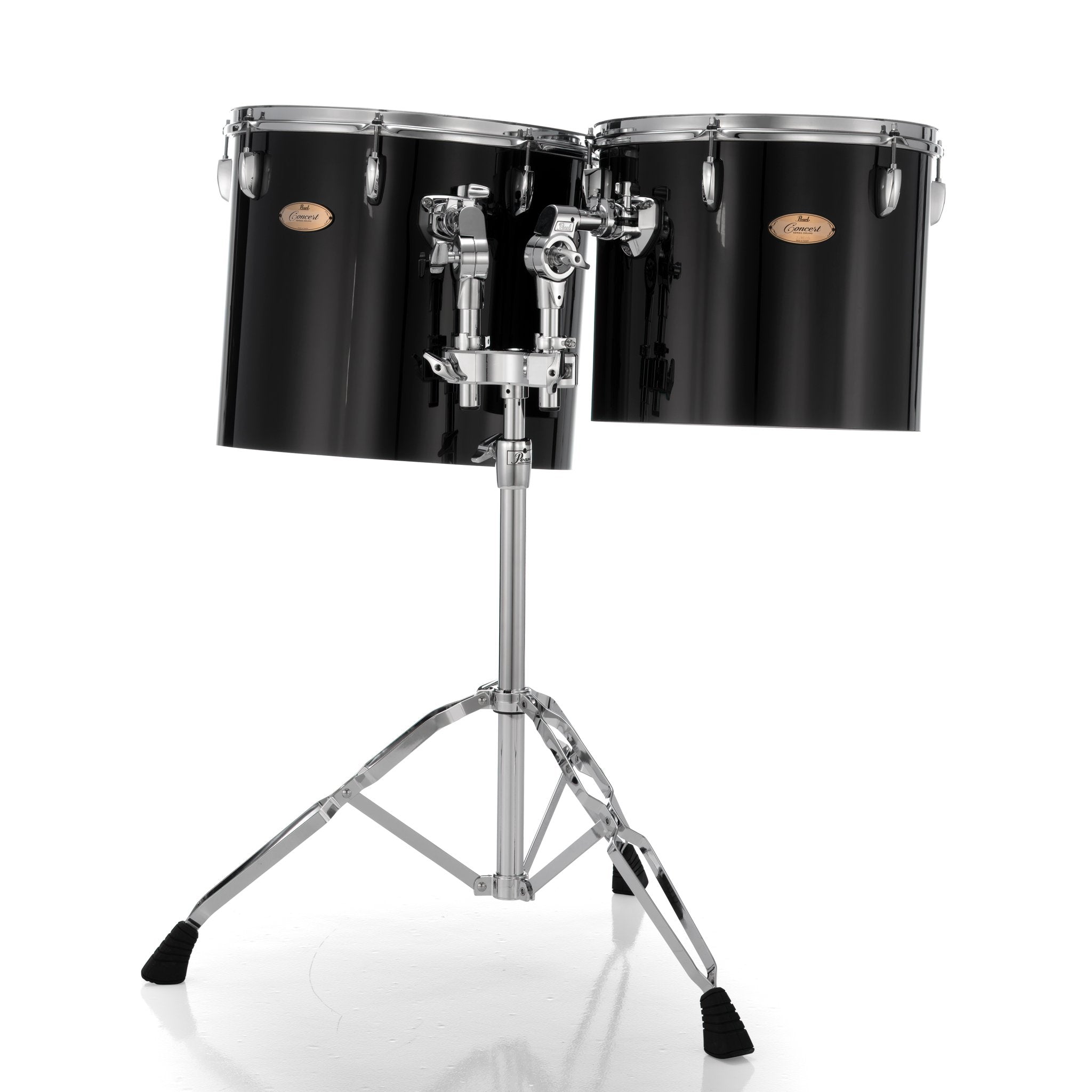 Set of 2 Pearl Single-headed Concert Series Concert Toms with Stand - 14"/16" - Image 1