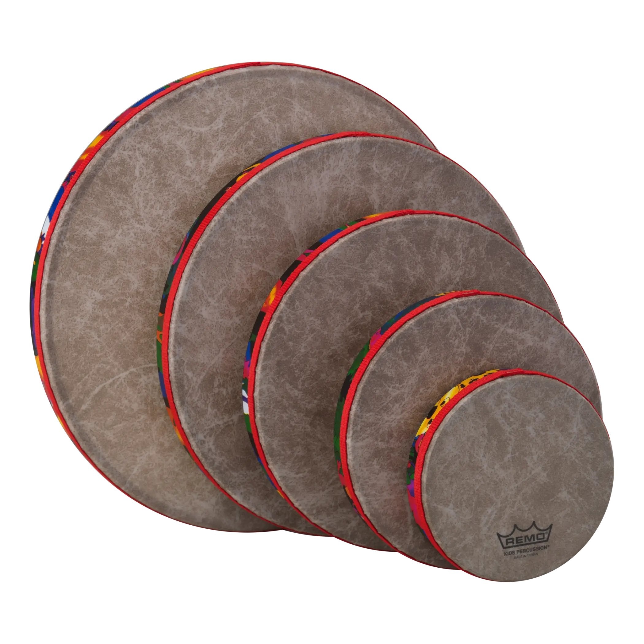 Set of 5 Remo Kids Hand Drums