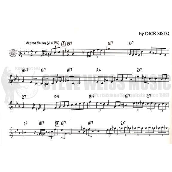Sisto-Jazz Vibraphone Book, The (online audio access included)