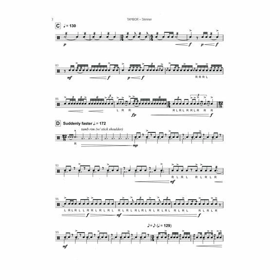 Skinner-Tambor-SDS/Tambourine