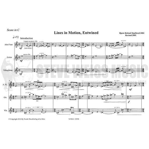 Skjelbred-Lines in Motion, Entwined (SP)-V/AFL/GT