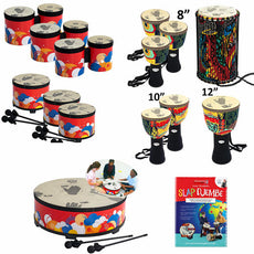SLAP Percussion Classroom MEGA Value Bundle - Grades 4-8 (15 drums)