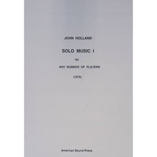 Solo Music 1 by John Holland