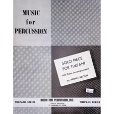 Solo Piece for Timpani by Mervin Britton
