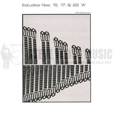 Sor-Estudios Vol. 2: #15, #17, #22