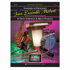 Sorenson/Pearson-Standard of Excellence Jazz Ensemble Method-Drums (Audio Access Included)