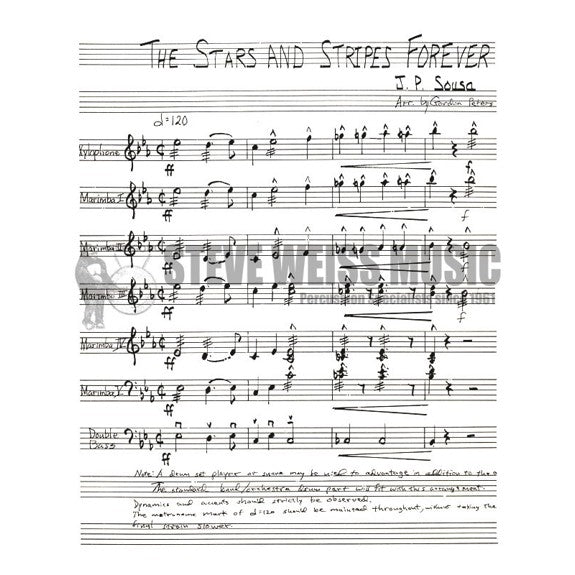 Sousa/Peters-Stars and Stripes Forever OS