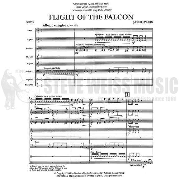 Spears-Flight of the Falcon(SP)-B/X/M/V/C/4T/P