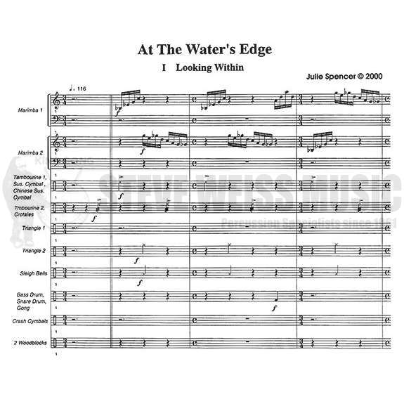 Spencer-At the Water's Edge (SP)-B/V/2M/1T/P OS