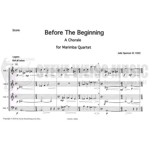 Spencer-Before the Beginning (Ens) (SP)-4M NORSK VERSION