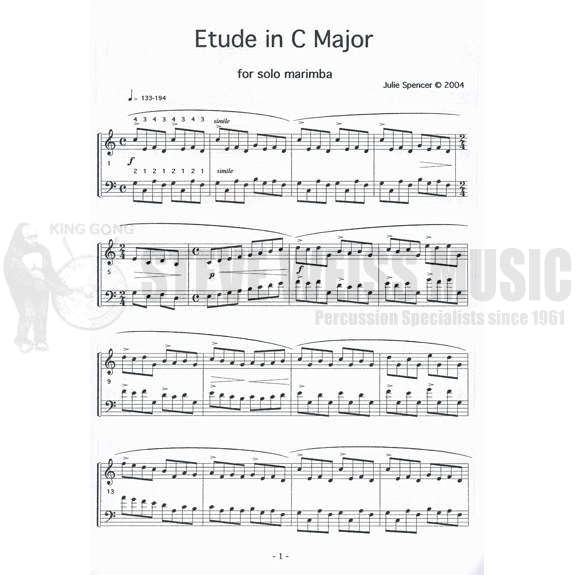 Spencer-Etude in C Major-M