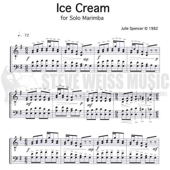 Spencer-Ice Cream (New edition)--M