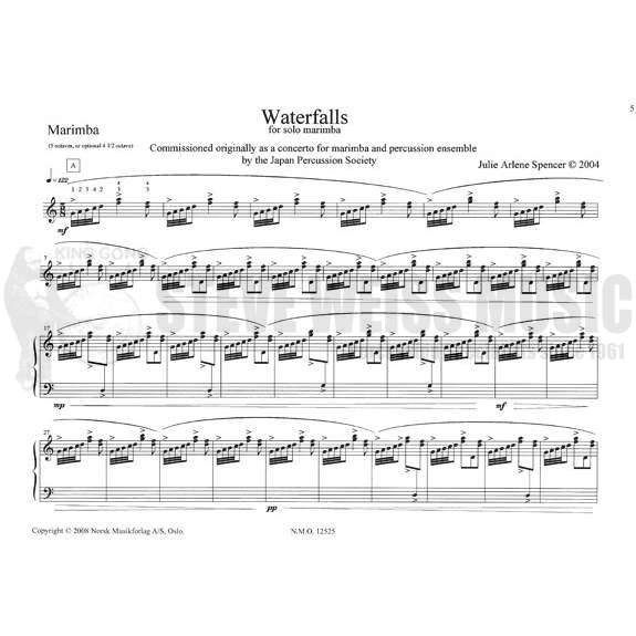 Spencer-Waterfalls (Solo)-M(5/opt 4.5) NEW EDITION