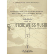 Spivack-Double Concertino for Timp/Perc (PIANO REDUCTION W/SOLO PART)-X/4T/P/PN