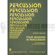 Sponsel-Four Seasons in Percussion (SP)-V/X/M/4T/P