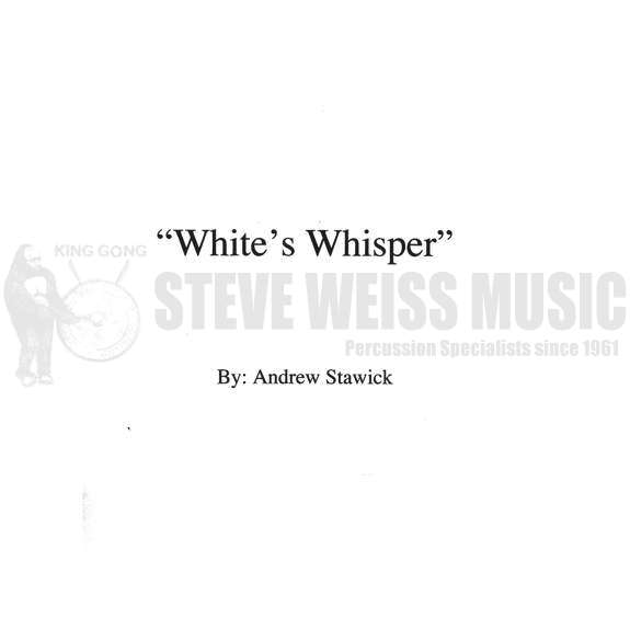 Stawick-White's Whisper (SP) - B/X/3T/P
