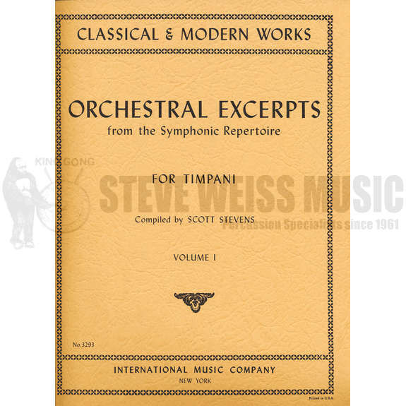 Stevens-Orchestral Excerpts for Timpani