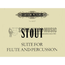 Stout, A.-Suite for Flute and Percussion (S-n5)-P/B/C/FL/AFL OS