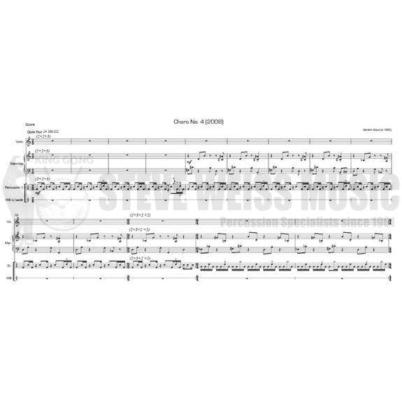 Stout-Choro No. 4 (SP)-M/P/VN OS
