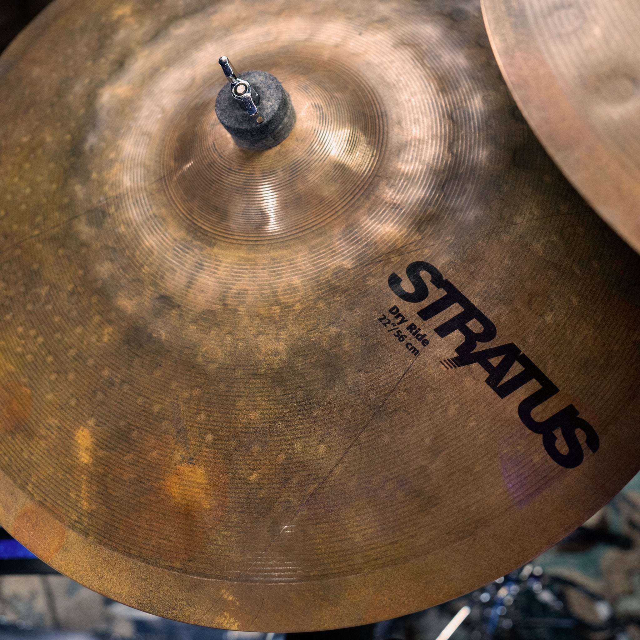Sabian 22" Stratus Dry Ride Cymbal On Stand