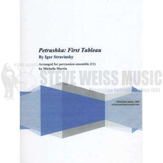 Stravinsky-Petrushka: First Tableau arr. Martin (SP)-B/2V /CEL/Cro./X/4M/5T/P