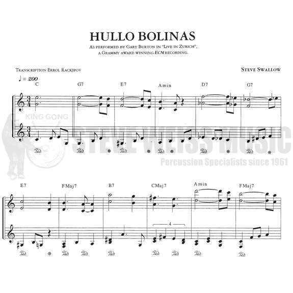 Swallow-Hullo Bolinas arr. Burton/Rackipov-V