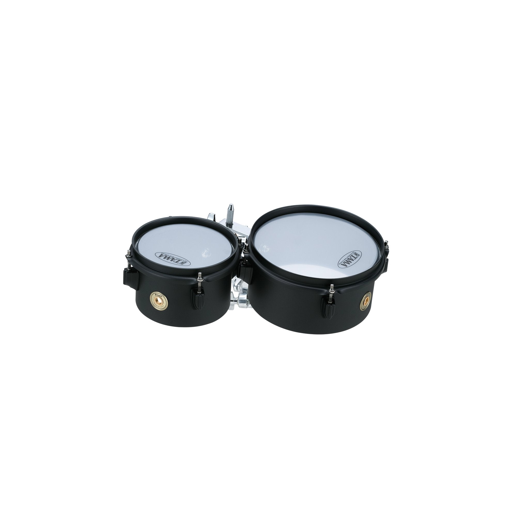 Tama Metalworks Effect Steel Mini-Tymps 6"x4" + 8"x4" TAM-MT68STBK