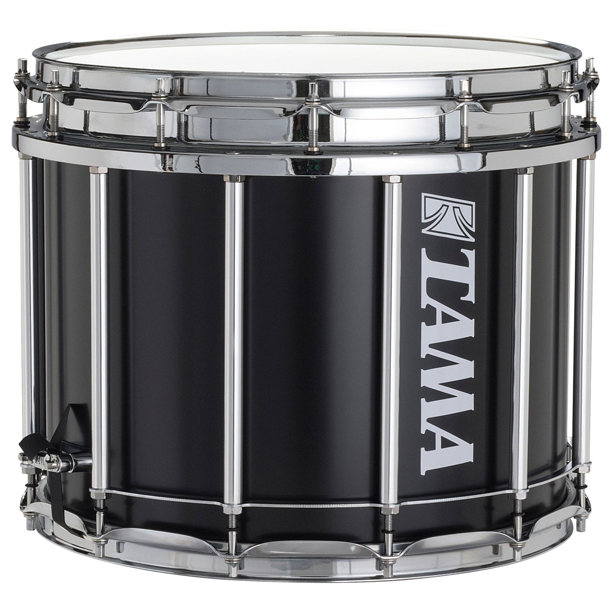 Tama Starlight Marching Snare Drum - 14" x 12" - Satin Black