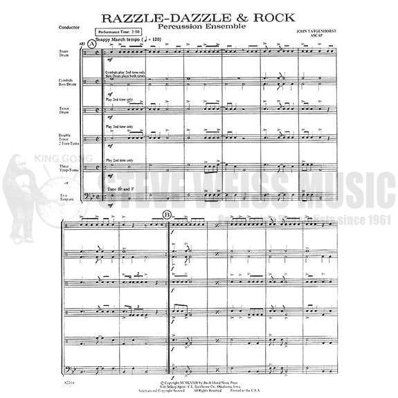 Tatgenhorst-Razzle Dazzle and Rock (SP)-2T/P