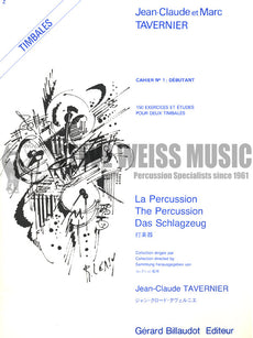 Tavernier-150 Ex & Etudes: Timp 1