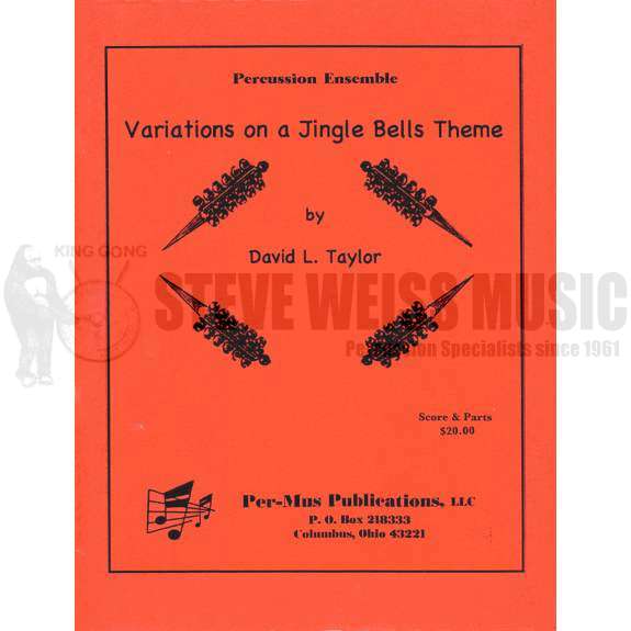 Taylor, D.-Variations on a Jingle Bells Theme (SP)-B/2V/C/X/2M/4T