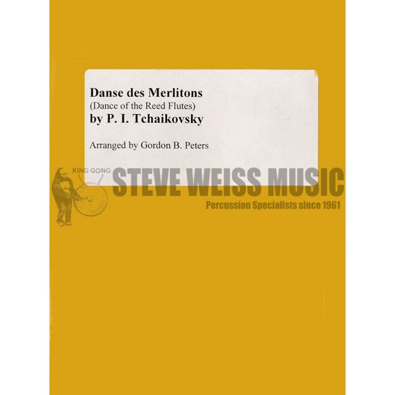 Tchaikovsky-Danse des Merlitons arr. Peters-230-X/5M/(opt.BM) OS