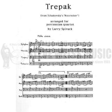 Tchaikovsky-Trepak arr. Spivack (SP)-X/M/P/T