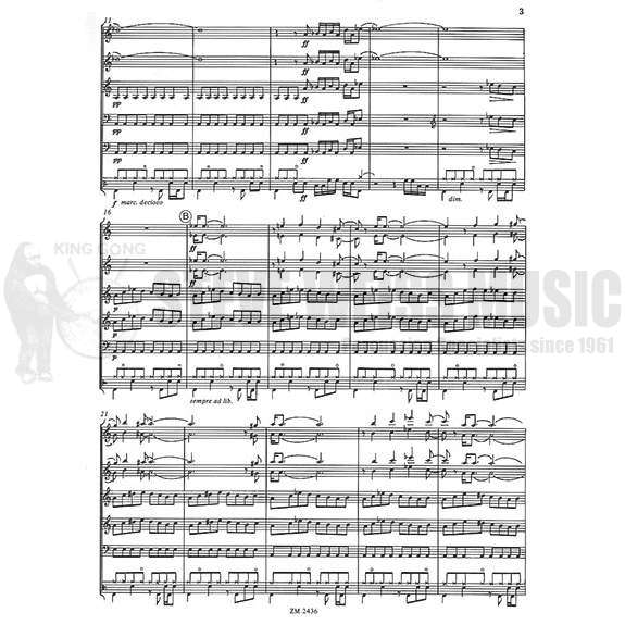 Teeling-Percussion Sextet (1.Entree)-P/B/C/V/X/M/4T/DS