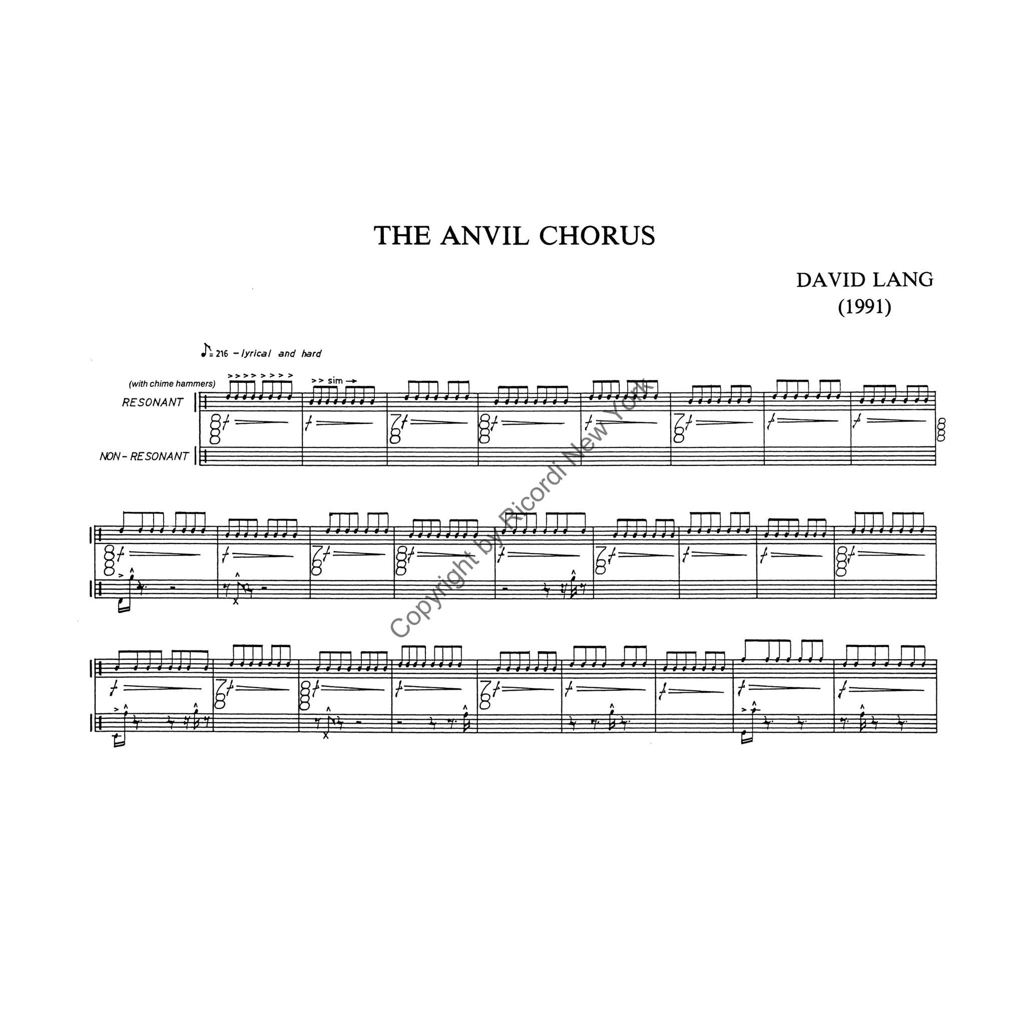 the-anvil-chorus-david-lang-score-page-one