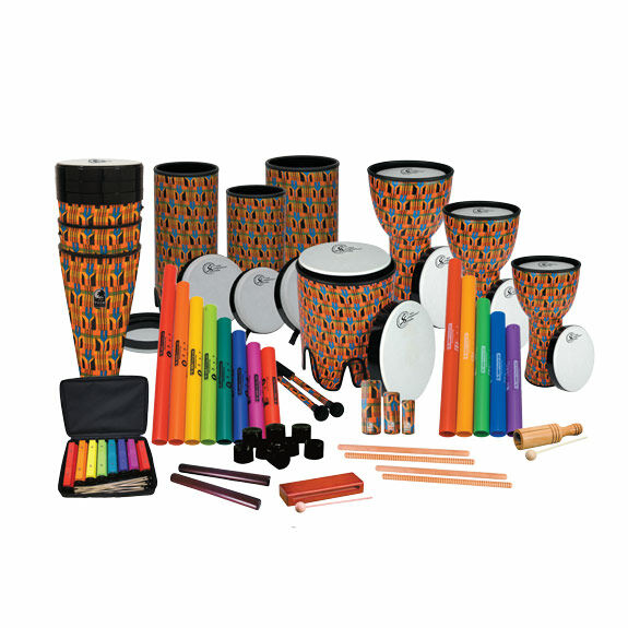 Toca Sympatico World Percussion 12 Piece Deluxe Classroom Kit