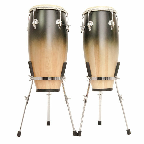 Wine Fade Matte Toca Synergy Deluxe 10" & 11" Conga Set
