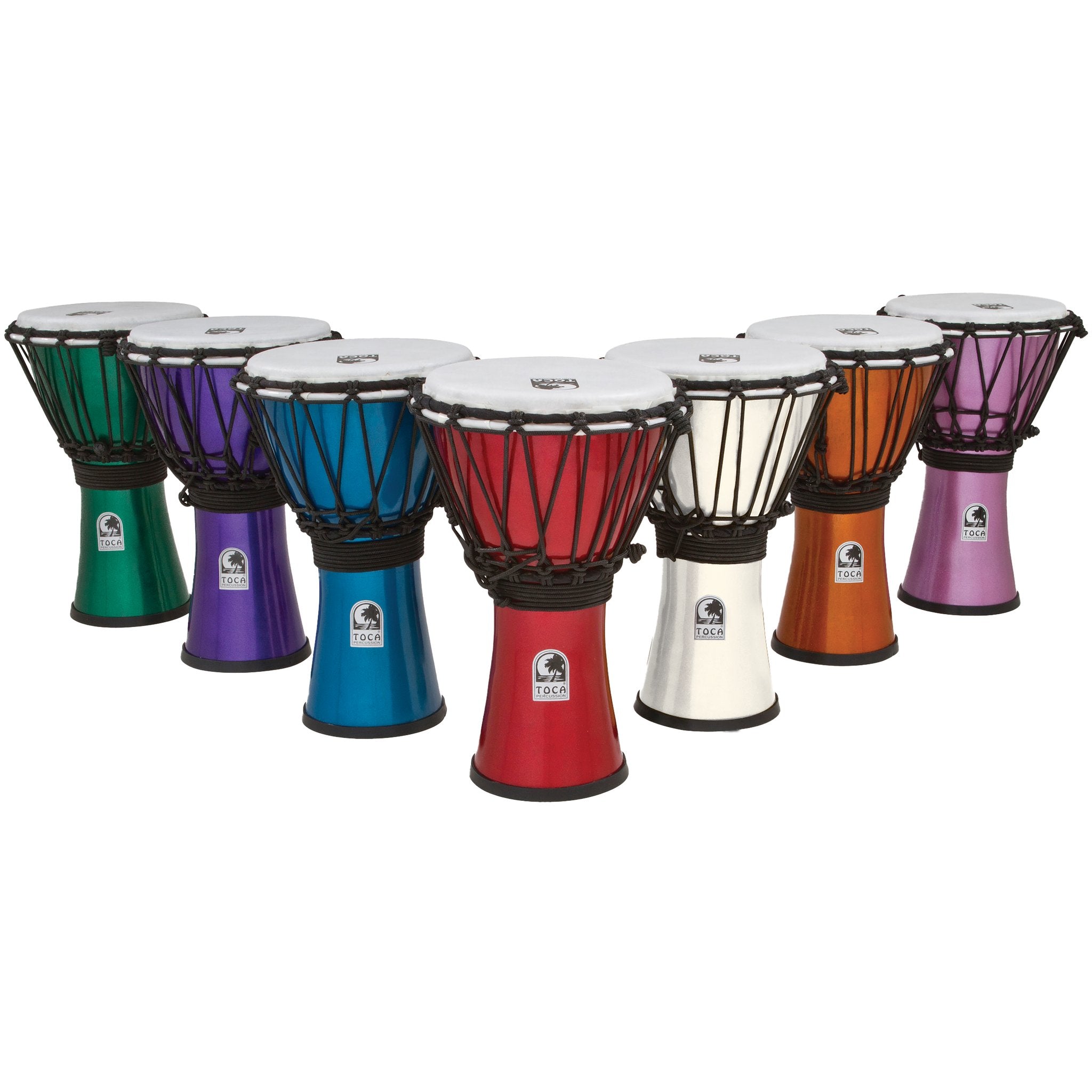 Toca Freestyle Colorsound Djembe - Set of 7