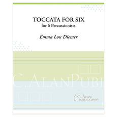 Toccata for Six Percussionists Emma Lou Diemer cover