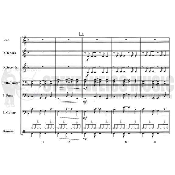 Trad.-Jamaica Farewell arr. Moore (SP)-Steel drs./DS/opt. BG