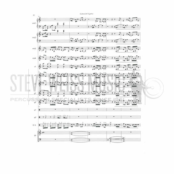 Trevino-Scattered & Together (SP)-2B/3V/4M/DS/P