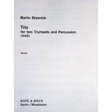 Trio by Martin Bresnick
