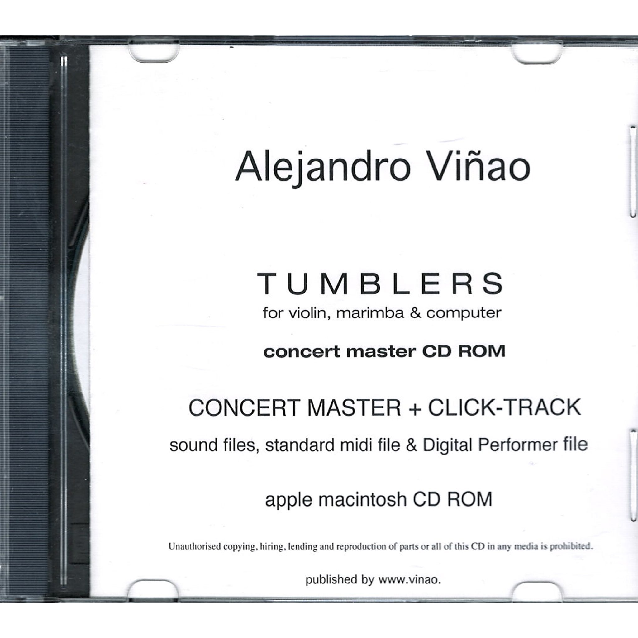 Tumblers CD-ROM computer files Alejandro Vinao